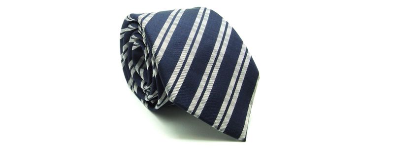Gravata-de-seda-estampada-marinho-Camelo