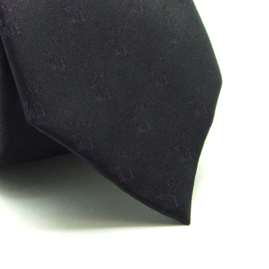 Gravata De Seda Estampada Uva Com Desenho Camelos