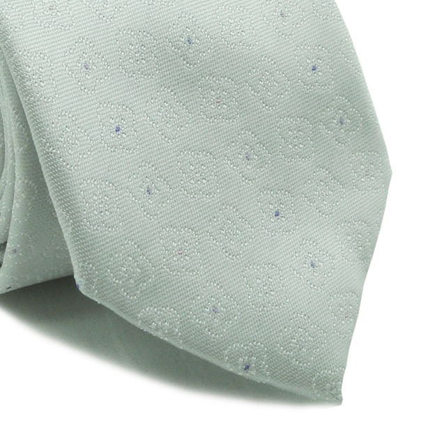 Gravata Tradicional Em Poliéster Cinza Com Detalhes Na Trama