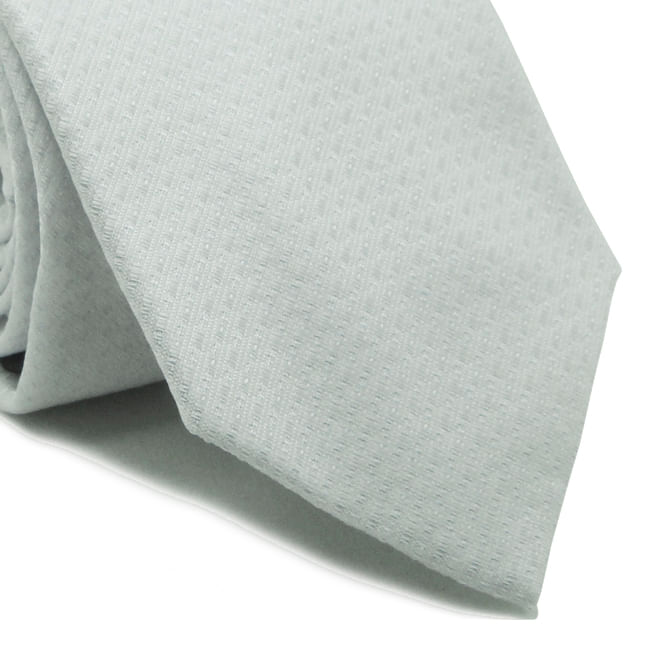 Gravata Tradicional Em Poliéster Cinza