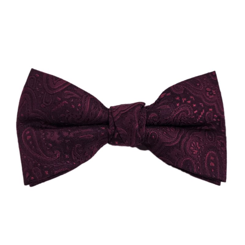 GravataBorboletaVinho