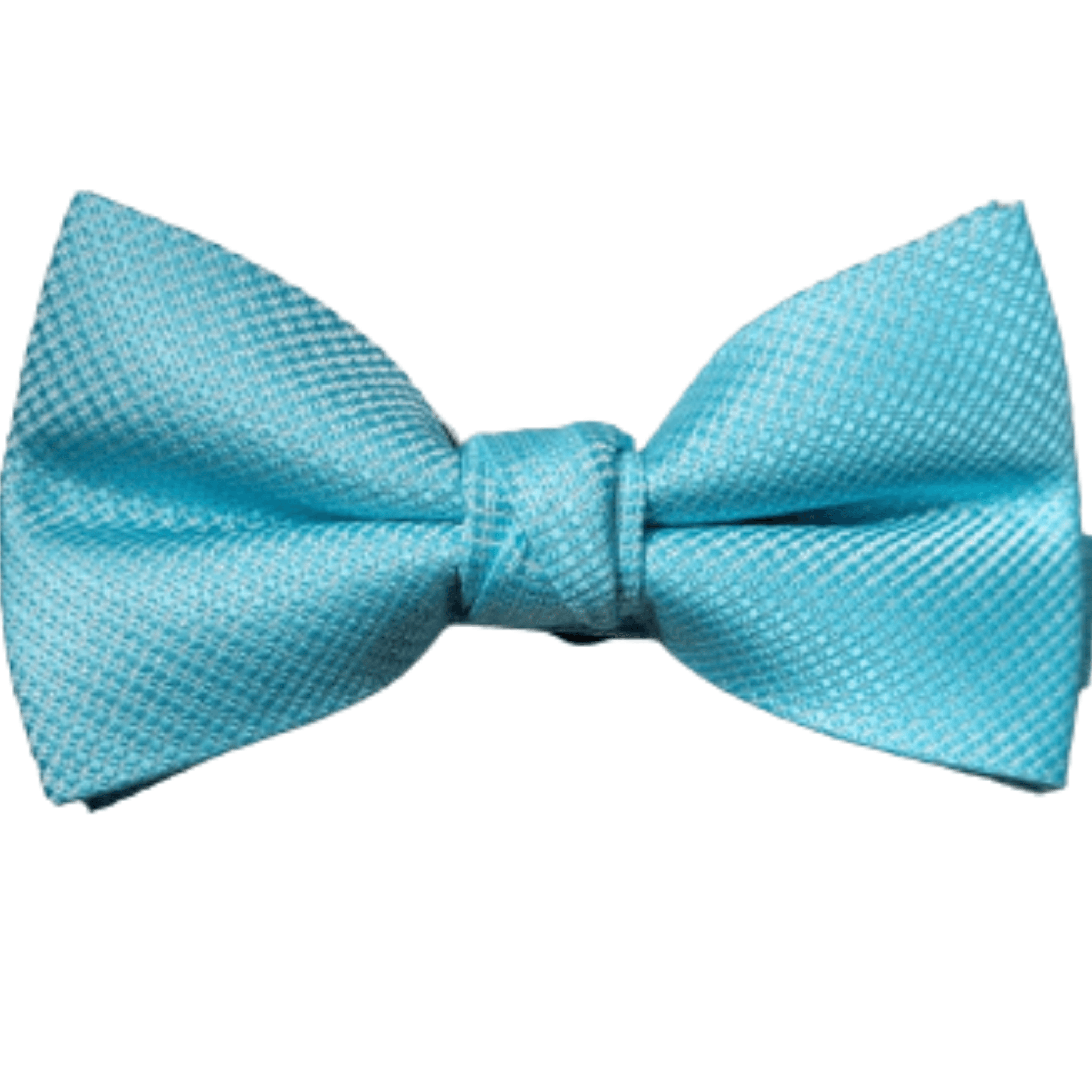 Gravata Borboleta Poliéster Azul Claro com Detalhes - Hover