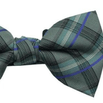 GravataXadrezVerdeeAzulPoliester