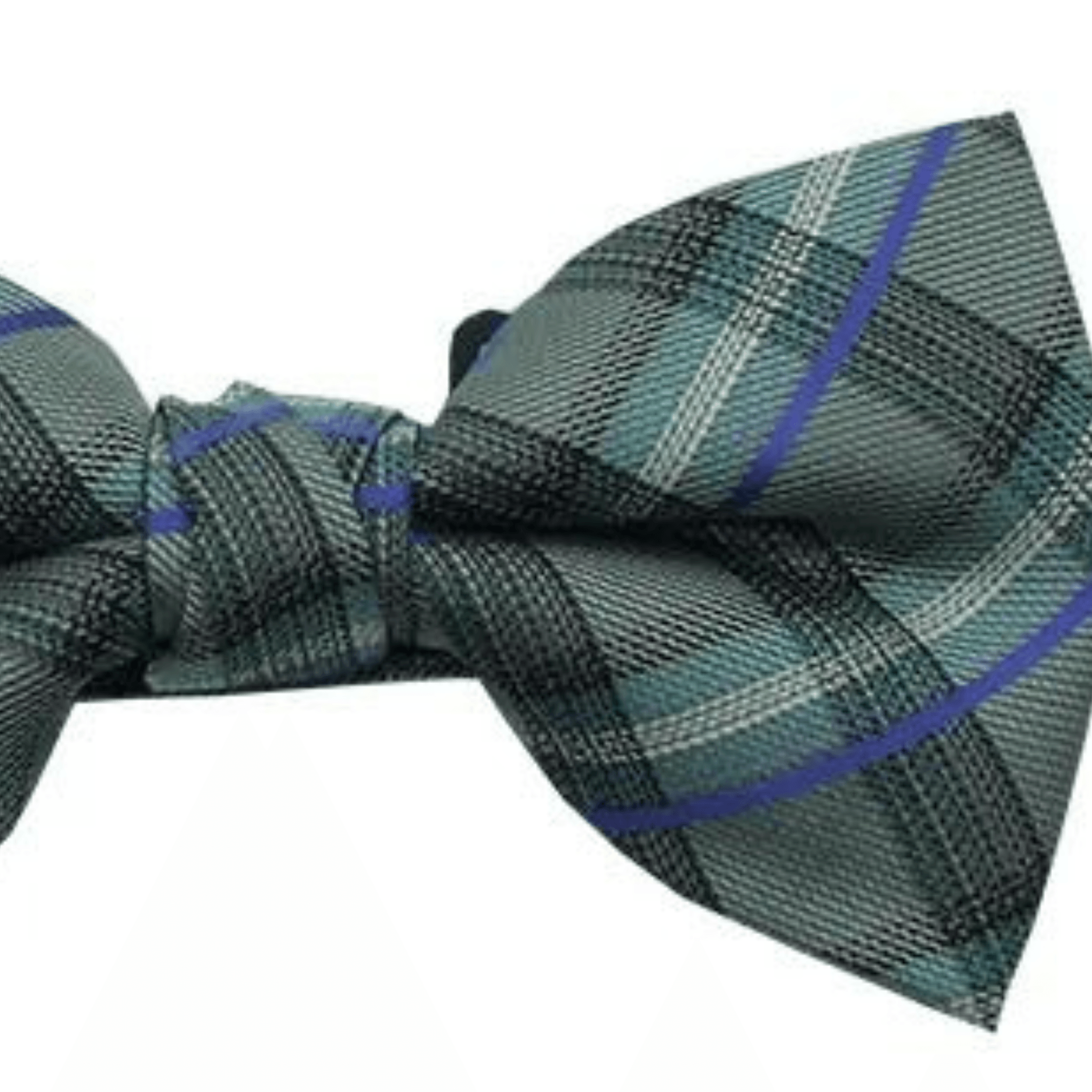 Gravata Borboleta Jacquard Em Poliéster