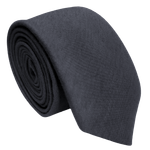 GravataSlimAlgodaoCinza