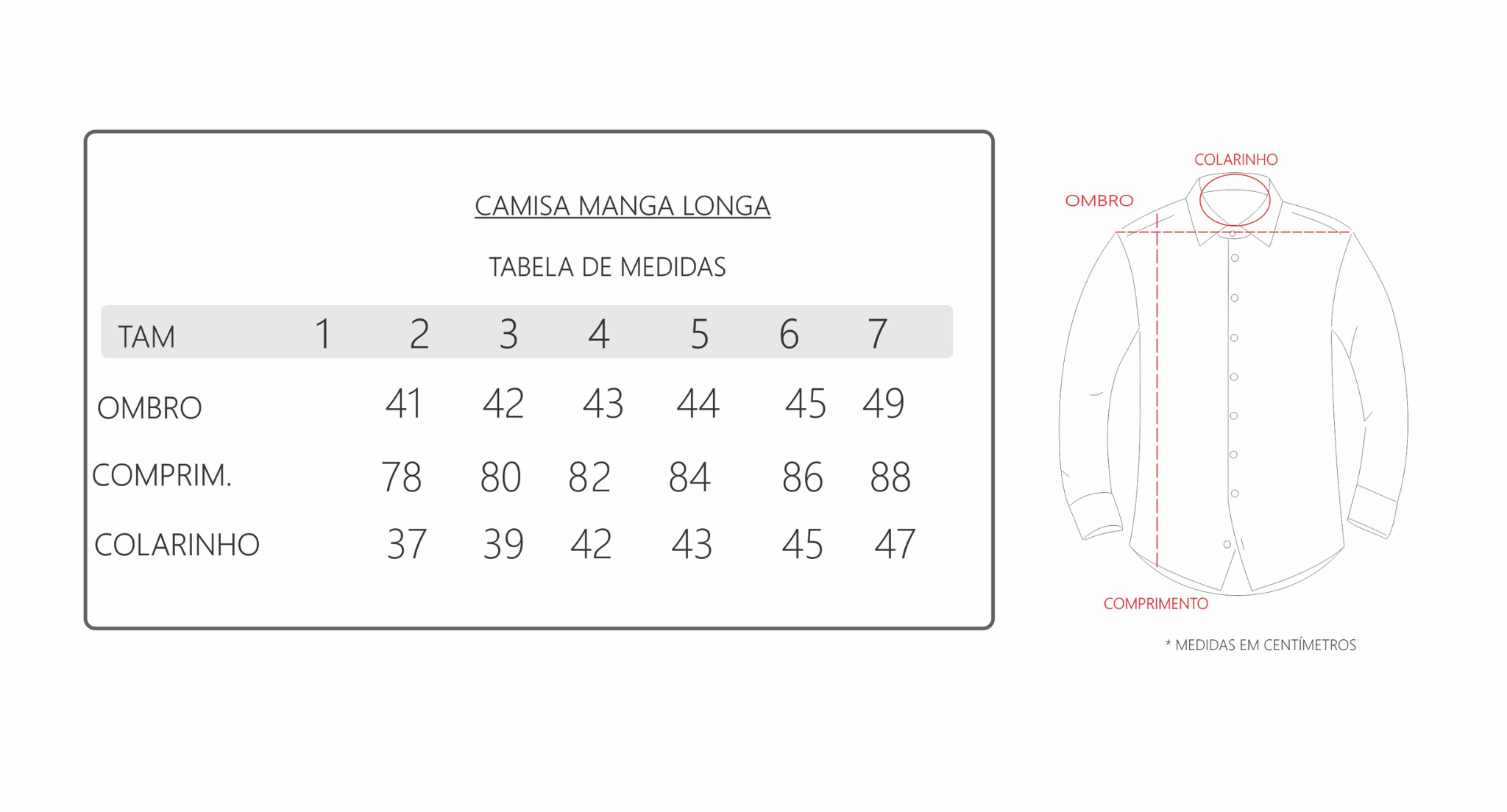 Camisa manga longa custom Azul céu - Hover