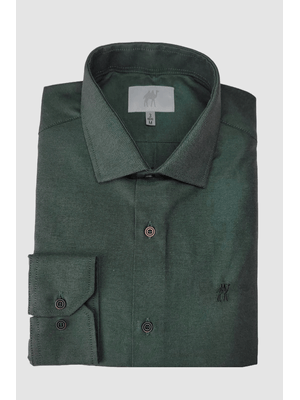 Camisa Manga Longa Custom Verde Musgo
