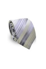 Gravata-Tradicional-Seda-Pierre-Cardin-Prata-com-Lilas
