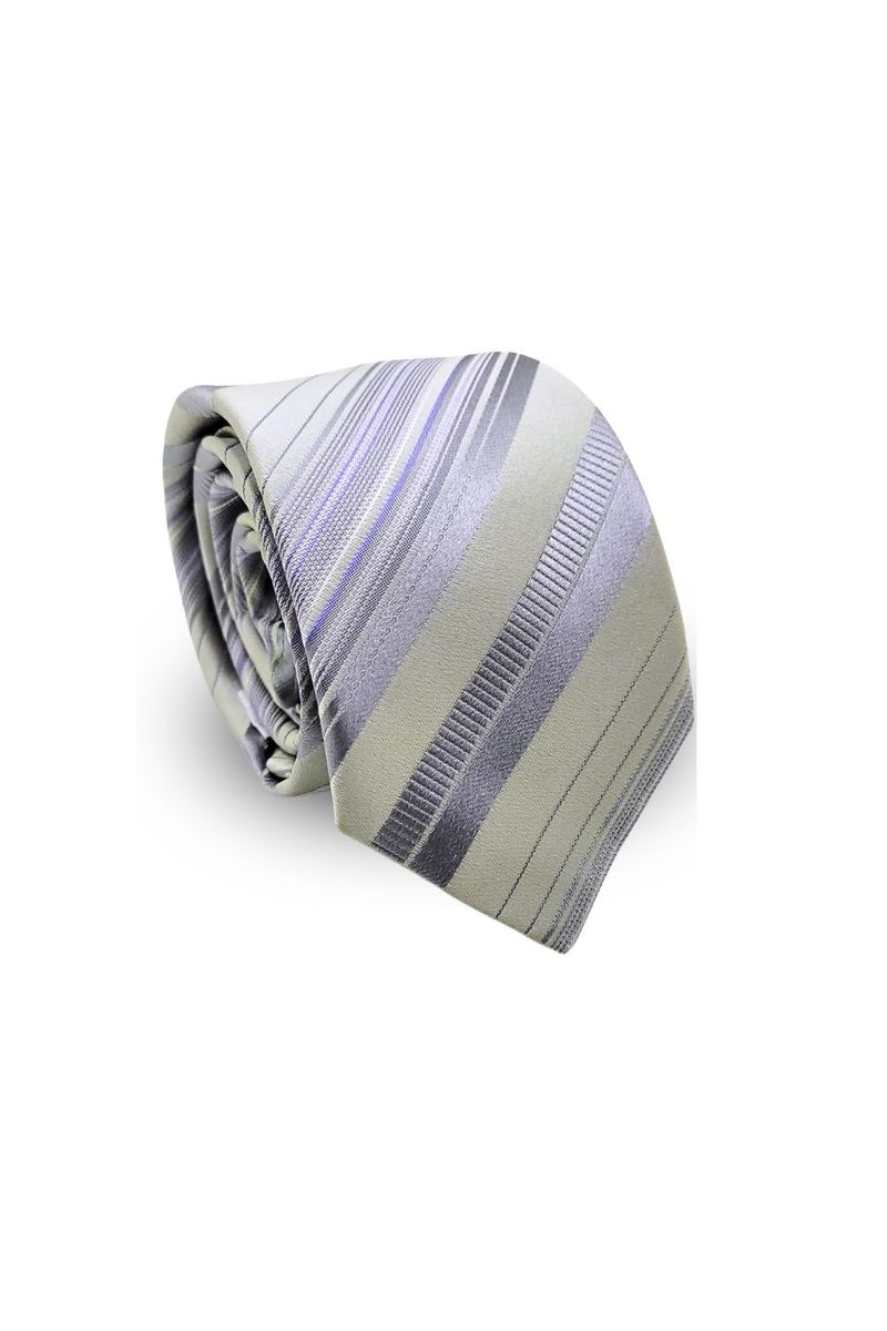 Gravata-Tradicional-Seda-Pierre-Cardin-Prata-com-Lilas