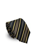 Gravata-Tradicional-Seda-Pierre-Cardin--Marrom-Listras