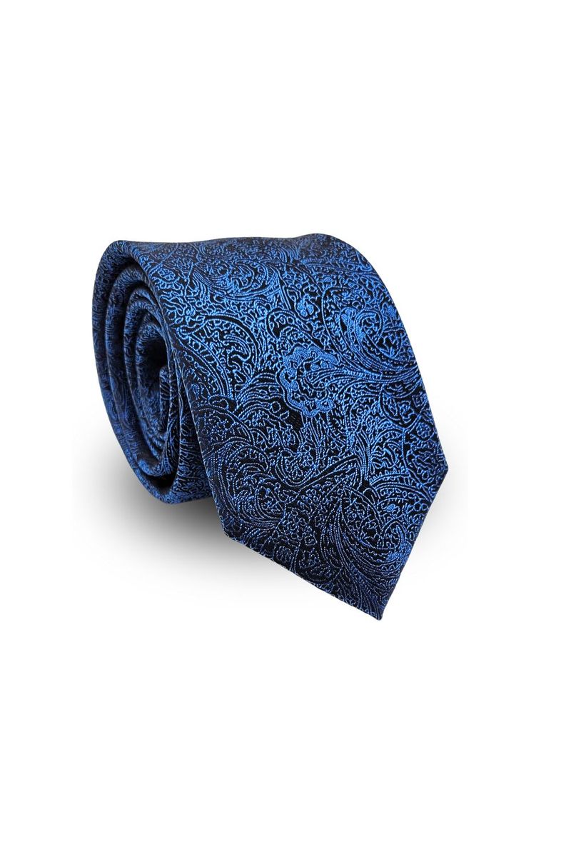 Gravata-Tradicional-Jacquard-Poliester-Pierre-Cardin--Cashmere-Azul-Escuro