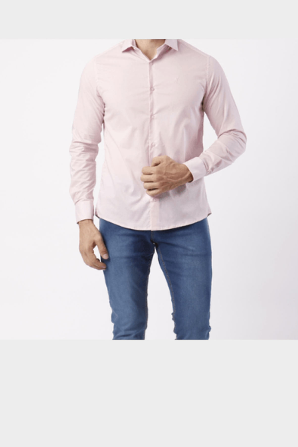 Cam work ml s/bolso Rosa